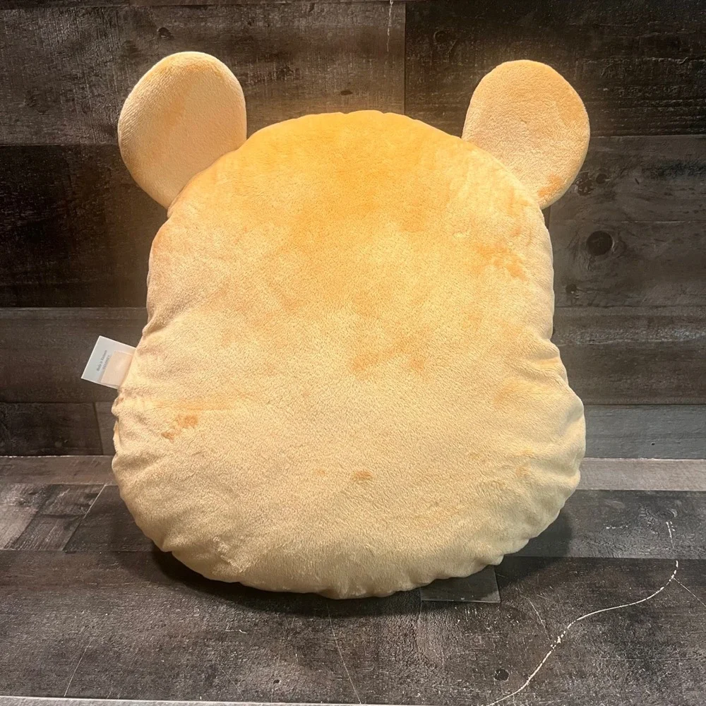 Disney Store Winnie the Pooh Plush Decorative Pillow Yellow Character Cushion - Picture 2 of 7